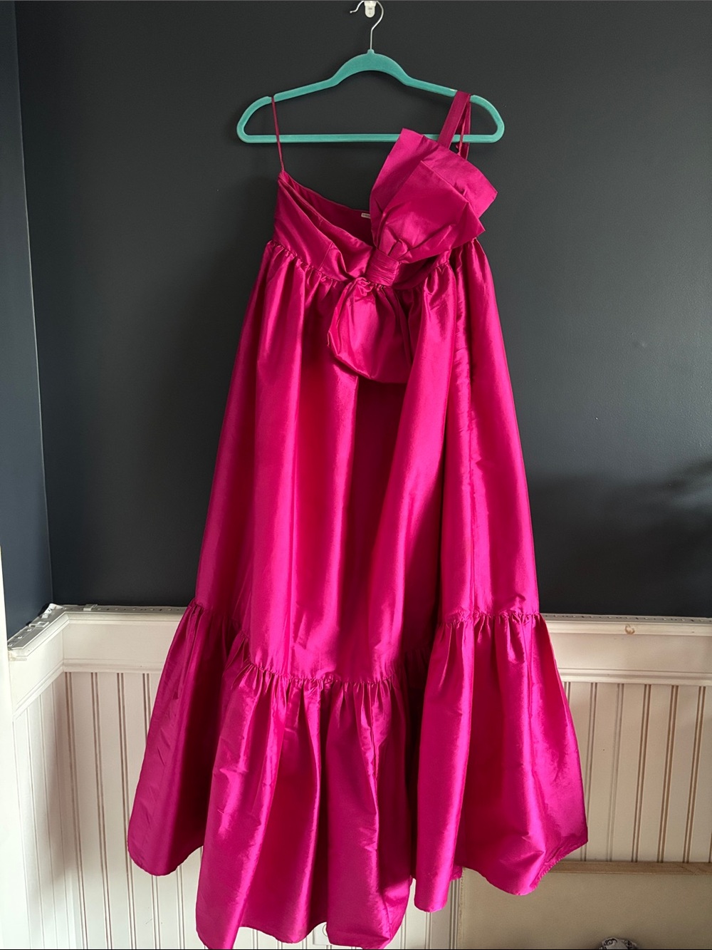 Anthropologie Atsu Sally Bow Midi Dress